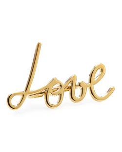 Gylden "Love" ring