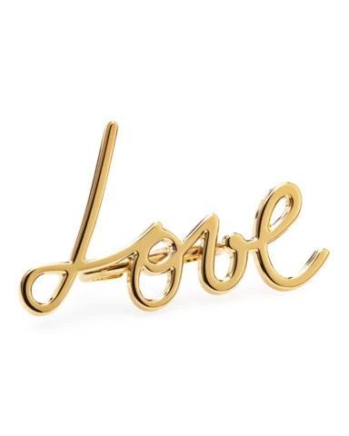 Gylden "Love" ring