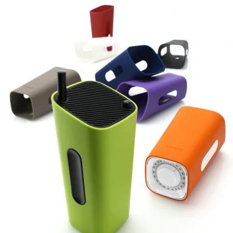 Design radio i orange farve
